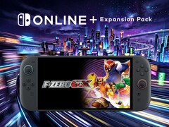 Banner för F-Zero GX på Switch 2 GameCube-emulator visas