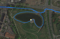 GPS-Test: Garmin Edge 500 – Cykeltur runt en sjö