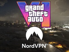 Banner för GTA 6 visas med NordVPN:s logotyp