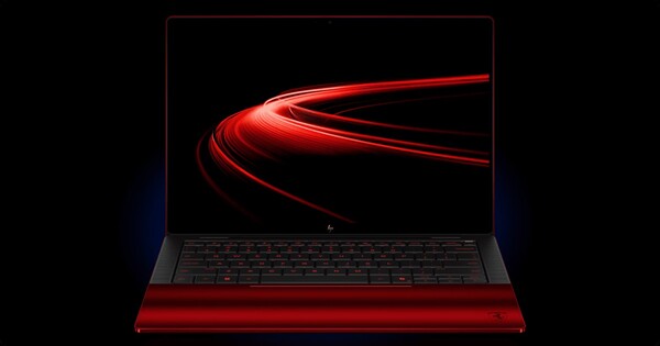 HP Limited Edition Scuderia Ferrari Notebook har en Tandem OLED+-skärm.