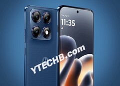 Motorola Edge 70 Pro kommer att finnas tillgänglig i många färger, inklusive blått.