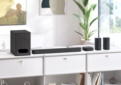 Sonys senaste soundbar erbjuds också som ett fullfjädrat surroundsystem (Bildkälla: Sony)