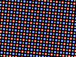 Sub-pixel matris