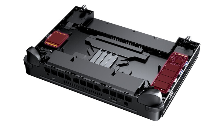 En titt på den interna uppbyggnaden hos GPD Win Max 3.