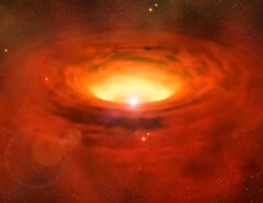 Konstnärlig vy av WOH G64-stjärnan (Bildkälla: ESO)