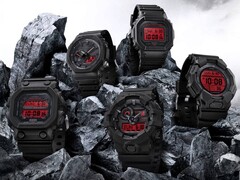 Casio kommer att lansera klockorna Black och Bold Red (bilden) i Europa. (Bildkälla: Casio)