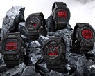 Casio kommer att lansera klockorna Black och Bold Red (bilden) i Europa. (Bildkälla: Casio)