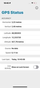 GPS-mottagning