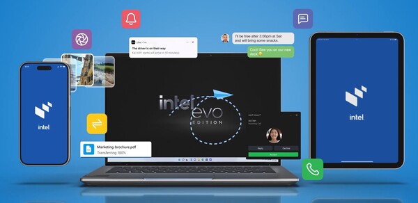 Intel Unison-appen gör det möjligt för ägare att ansluta sina telefoner och surfplattor till en Windows-dator. (Bildkälla: Intel)