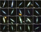 Färgkompositbilder från James Webb Space Telescope som visar skivgalaxer (Bildkälla: JWST)