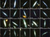 Färgkompositbilder från James Webb Space Telescope som visar skivgalaxer (Bildkälla: JWST)