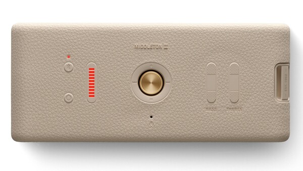 Marshall Middleton II har nu en mikrofon för handsfree-samtal. (Bildkälla: Marshall)