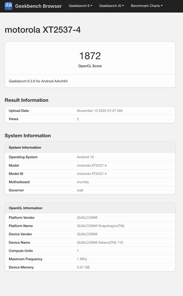(Bildkälla: Geekbench - redigerad)