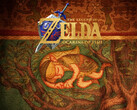 Banner för remaken av The Legend of Zelda: Ocarina of Time visas