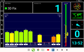 GPS-mottagning utomhus