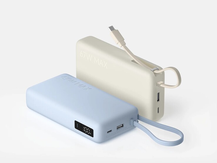 Xiaomi 67W Power Bank 20000 (integrerad kabel). (Bildkälla: Xiaomi)