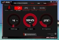 Asus GPU Tweak II (OC-läge)