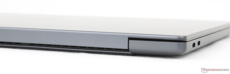 Bakre delen: Inga portar