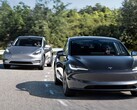Den gamla Model Y med HW3-dator och kameror. (Bildkälla: Tesla)