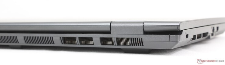 Bakre delen: Inga portar