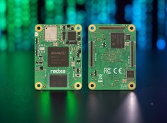 Radxa CM4 enkortsdator innehåller den åttakärniga Rockchip RK3576 ARM SoC. (Bildkälla: Radxa, redigerad)