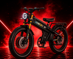 Aniioki A9 Pro Max drivs av två motorer på 2 500 W vardera