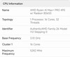 Processorn anges som en Ryzen AI Max+ PRO 495