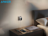 Den nya Anker Prime 160 W väggladdaren kommer enligt uppgift att ha tre portar. På bilden - 140 W Laptop Charger som laddar en Apple Watch, en iPhone och en MacBook. (Bildkälla: Anker - redigerad)