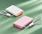 Oppo 33 W Pocket Charge finns i färgvarianterna ljusrosa och khaki.
