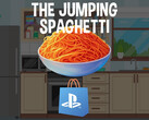 Shovelware-spelet Jumping Spaghetti på PS Store visas (Bildkälla: PlayStation Store med ändringar)