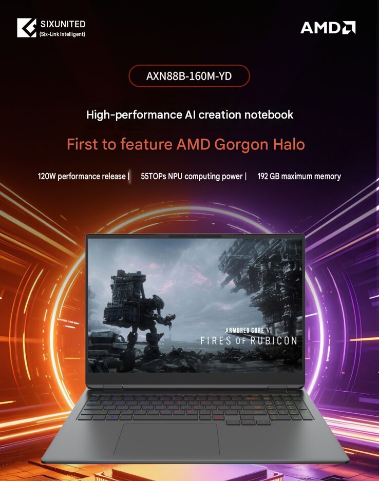 Bärbara datorer med AMD Gorgon Helio-processorer kommer att finnas tillgängliga med upp till hela 192 GB RAM-minne.