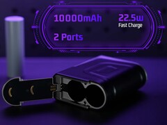 Ampax är en modulär powerbank med utbytbara batterier