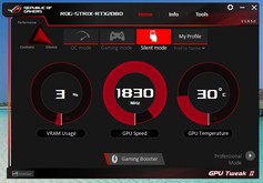 Asus GPU Tweak (Tyst läge)