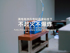 Säkerhetstester av Naxtra natriumjonbatteri. (Bildkälla: CATL)