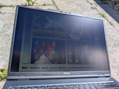 Utomhus under solljus