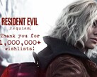 Resident Evil Requiem firar 1 miljon önskelistor på flera plattformar. Tack-meddelande på bilden (bildkälla: Resident Evil's X-konto)