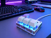 SayoDevice O3C mini hall-effektknappsats med hall-effekttangenter, RGB-keycpas och vridreglage i metall