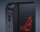 Asus har designat ROG NUC 2025 så att den kan användas vertikalt precis som sin föregångare. (Bildkälla: Asus)