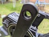 Korslindning på höger pedal