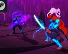 Det fartfyllda boss rush-spelet Furi finns tillgängligt för ett rekordlågt pris på Steam. Redigerad skärmdump av spelet. (Bildkälla: Steam)