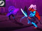Det fartfyllda boss rush-spelet Furi finns tillgängligt för ett rekordlågt pris på Steam. Redigerad skärmdump av spelet. (Bildkälla: Steam)