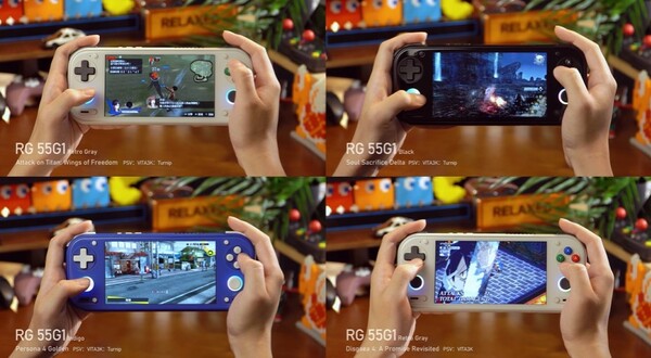 Anbernic RG 55G1 kommer att kunna emulera flera enheter, däribland vissa enklare Nintendo Switch-spel.