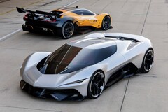 Corvette CX och CX.R Vision Gran Turismo-koncept - inte till salu. (Bildkälla: GM)