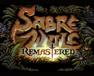 En skärmdump av titelskärmen i Sabre Wulf Remastered (bildkälla: Saberman RetroNews YT)