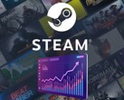 Steam-banner med logotyp och diagram visas (Bildkälla: Steam med ändringar)