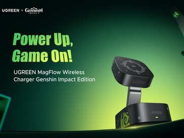 Ugreen MagFlow trådlös laddare Genshin Impact Edition (Bildkälla: Ugreen PR)