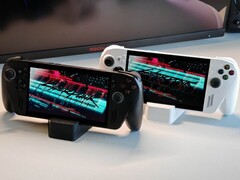 ROG Xbox Ally X i svart och vitt (Bildkälla: Notebookcheck) 