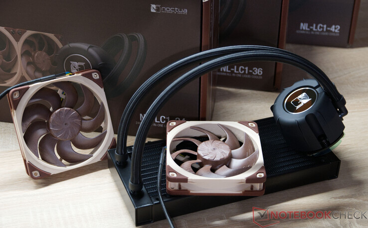 Noctua NL-LC1 AiO-enheter i tre olika storlekar