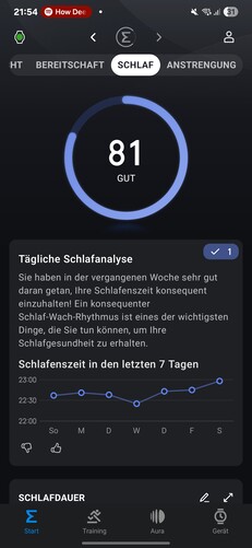 Amazfit Active2 Sömn