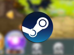 En skärmdump från spelet med Steam-logotypen överlagrad på toppen.